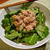 納豆とひじきの塩麹そば