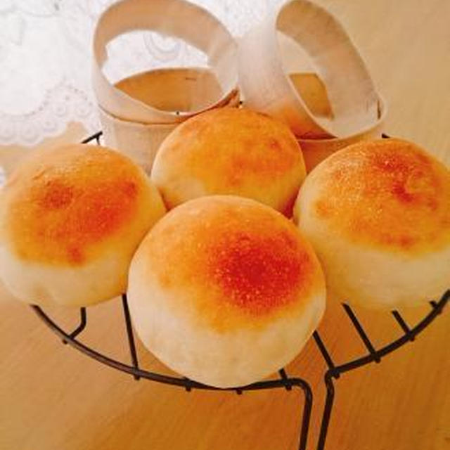 イングリッシュマフィン♪レバーハムサンド・クリチいちごジャムサンド♪