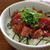 お昼ご飯に珍しく「ヅケまぐろ丼」
