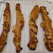 バターじょうゆと青さのりのバトン作り！！