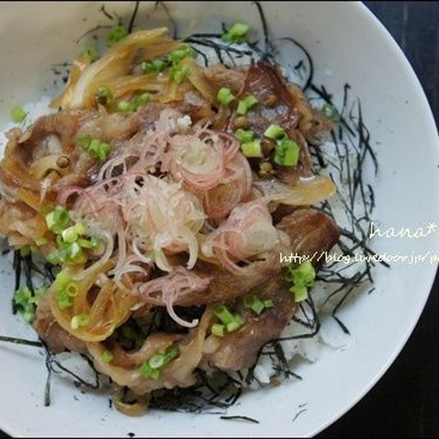 飛騨牛を楽しむ♪爽やか牛丼のレシピ。