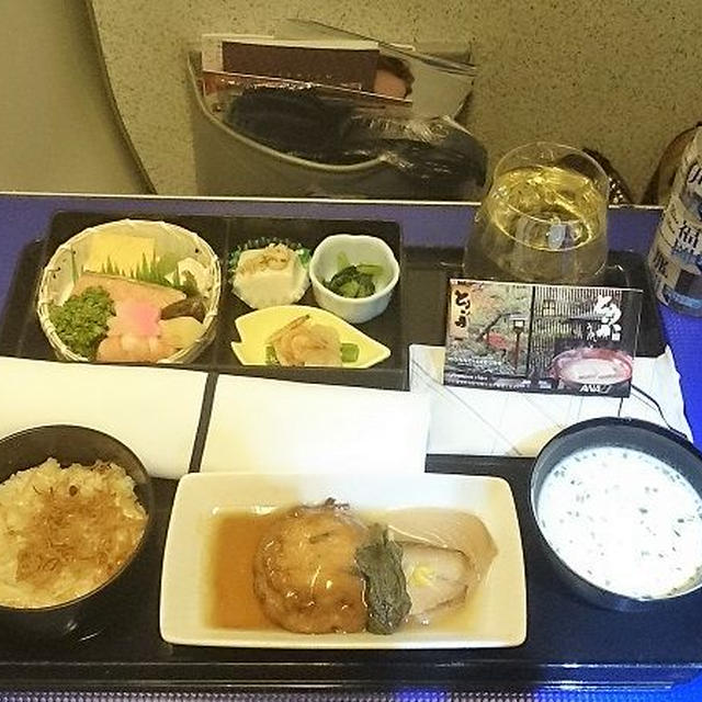 新メニュー登場！ANAプレミアムクラスの機内食第21弾★羽田⇔那覇便：夕食★