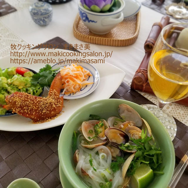≪４月のレッスンはベトナム料理≫