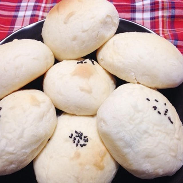 クリームチーズパン と あんパン