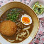 コロッケカレーうどん