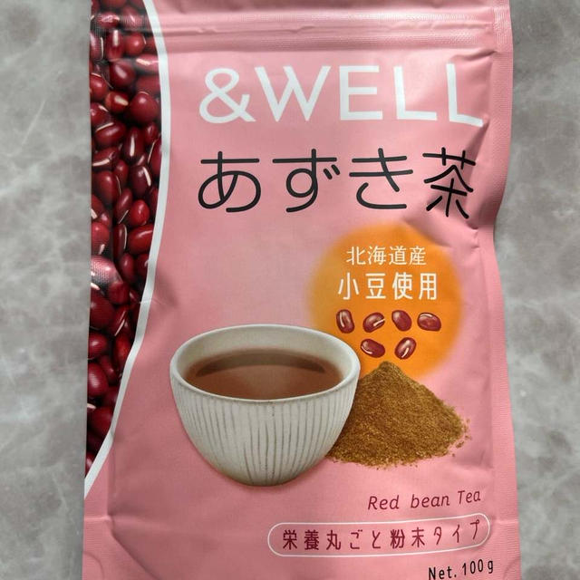 【PR】北海道産小豆使用　栄養まるごと粉末タイプの便利な小豆茶　＆WELL 小豆茶　