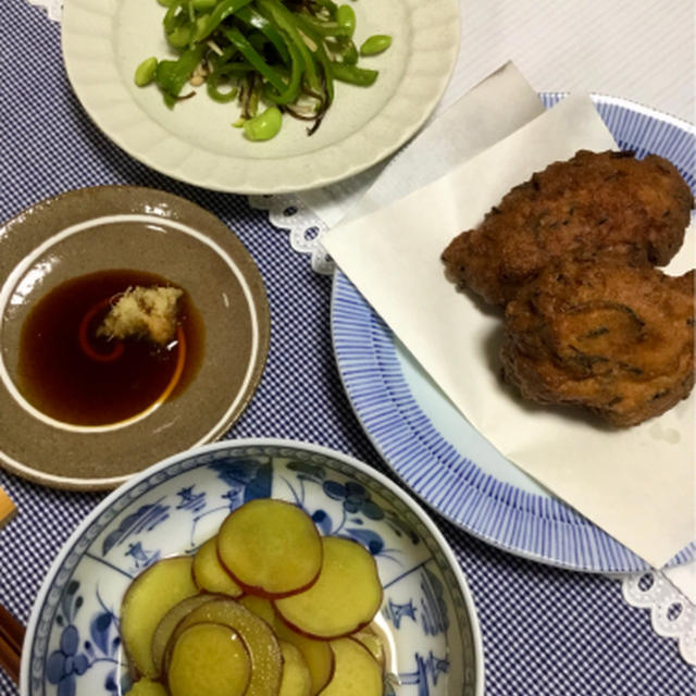 9月前半の教室、揚げたてのおいしさは格別