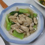 鶏ささみ肉と青梗菜の中華あん★★★
