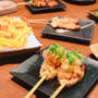お盆前ラストの筋トレ！焼き鳥屋さんで晩ごはん