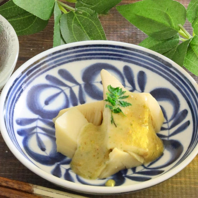 筍の木の芽味噌マヨ和え