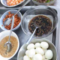 五目フーティウつけ麺、揚げ豆腐のヌクマム浸し、粟のチェー＠ベトナム料理教室