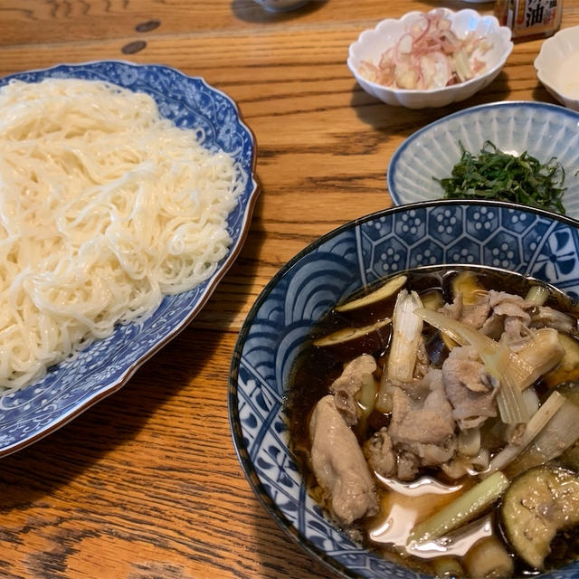 【中川翔子おすすめのなすと豚肉の素麺のつけだれが最高でした】