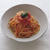 玉ねぎ入りトマトソースのパスタ