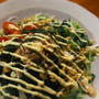 お野菜たっぷり。サラダうどん。