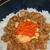 11月1日　　鶏ムネひき肉の三色丼