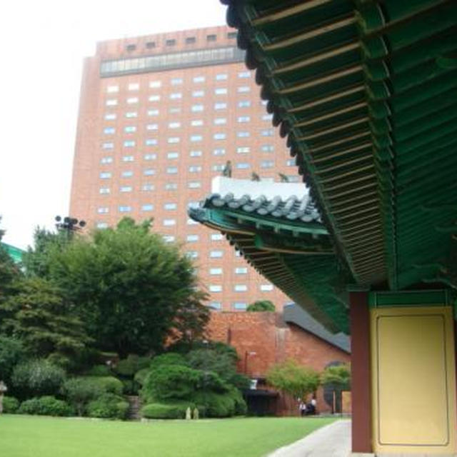 ＊ソウル新羅ホテルの迎賓館＆プール＊