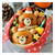 ミニパンで簡単♪冬のクマさん弁当
