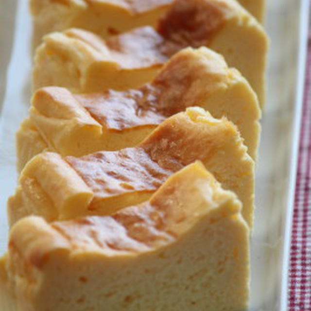 パウンド型でチーズケーキ By Honeybee さん レシピブログ 料理ブログのレシピ満載