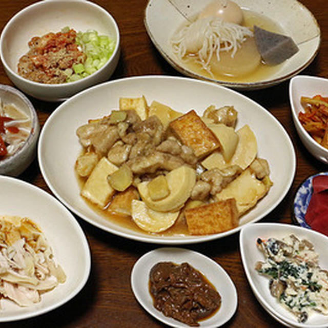 食材無し、やる気無しな日の晩ご飯