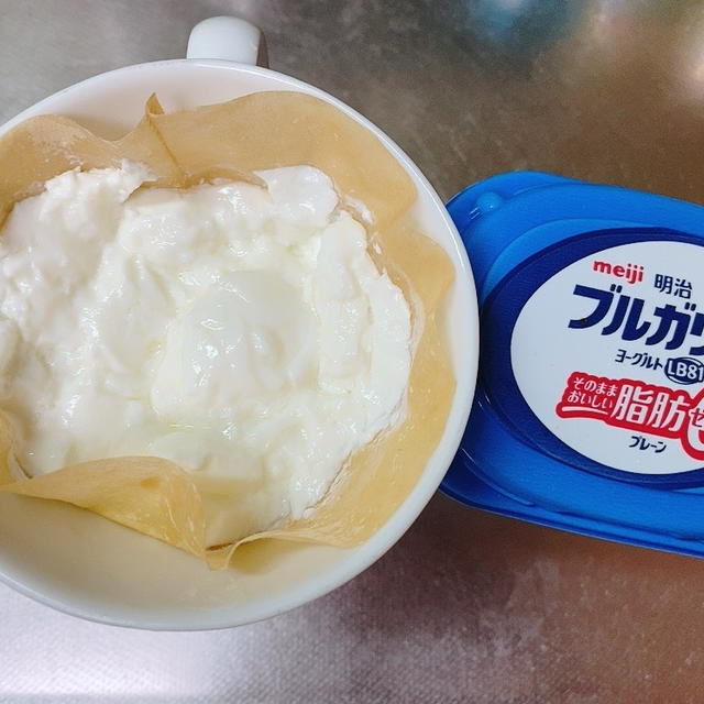 オイコスもどきを作った時にでる汁で健康サラダを作ってみました！