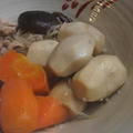 ☆フライパンで作る里芋と鶏肉の煮物☆ by JUNOさん