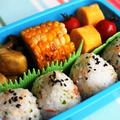 幼稚園のお弁当＊鶏肉とさやいんげんのカレー炒め