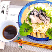 稲庭うどん♪「小川」さんで「年明けうどん♪」サロマ産牡蠣で「おろし牡蠣うどん」最高(*´艸`*)