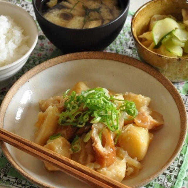 ”ちくわの旨味で美味しさあふれる《ちくやじゃが》献立”