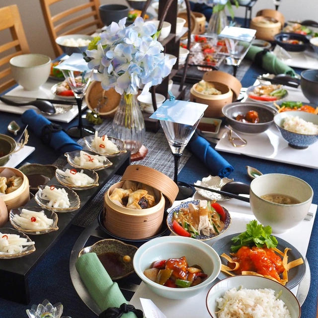 中華料理2022レッスンは「おうち中華定食」♪