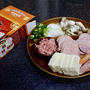 日本限定販売の、辛ラーメンと特製ヤンニョムが入ったコリコレ鍋セットでプデチゲ