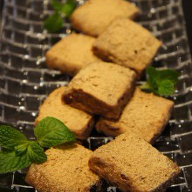 レンジで作る「小豆のソフトクッキー」