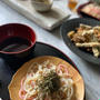 うどん屋さんオープン？！のようなランチ。（笑）