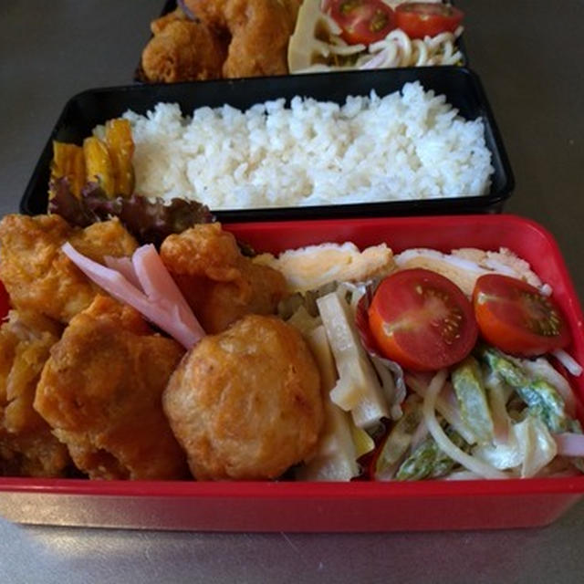 ゴロゴロ唐揚げ弁当～8時間ダイエットやってみる