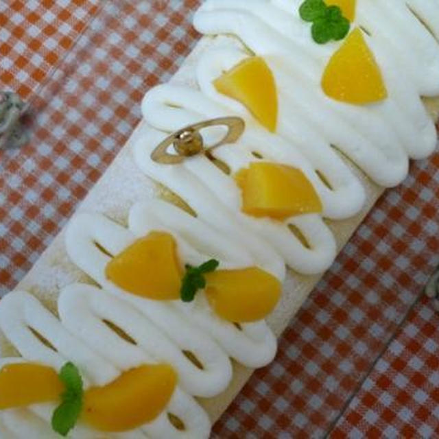 ロールケーキ作りと、作っていただいたマフィンと・・・。