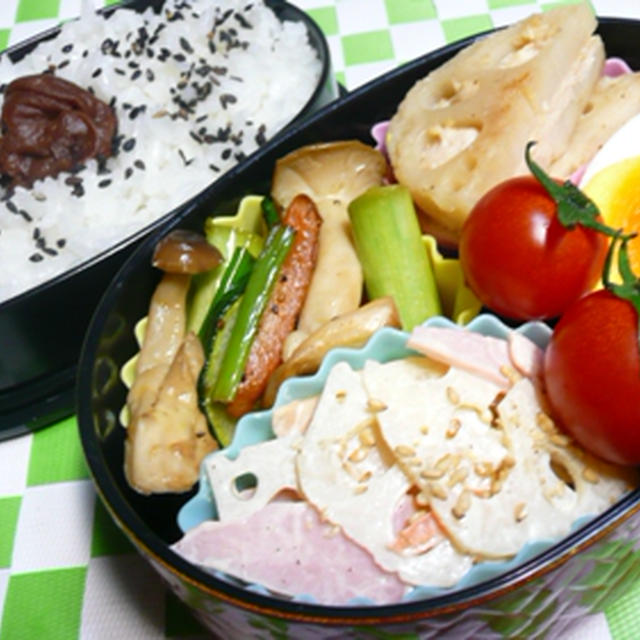 蓮根・・蓮根・・・お弁当♪