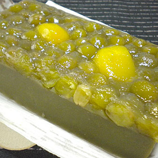 京都・本家月餅家 直正「抹茶水無月」