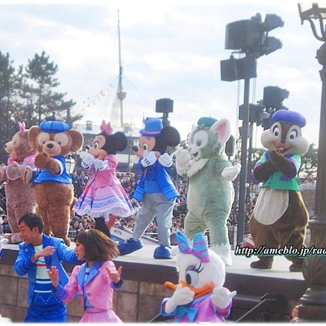 ジェラトーニ画像満載♪TDS新ショー「カムジョイン・ユア・フレンズ」