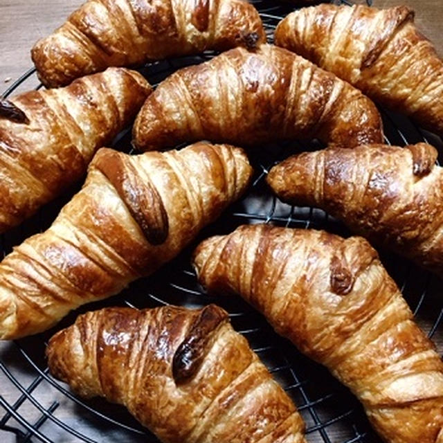 焼きたいが止まらない～ホップ種でクロワッサン♪