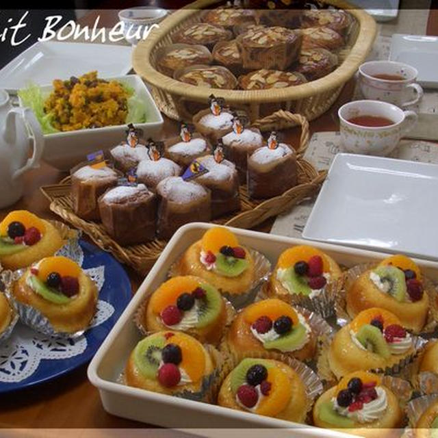 イースト＊中級　チョコマロン＆サバラン