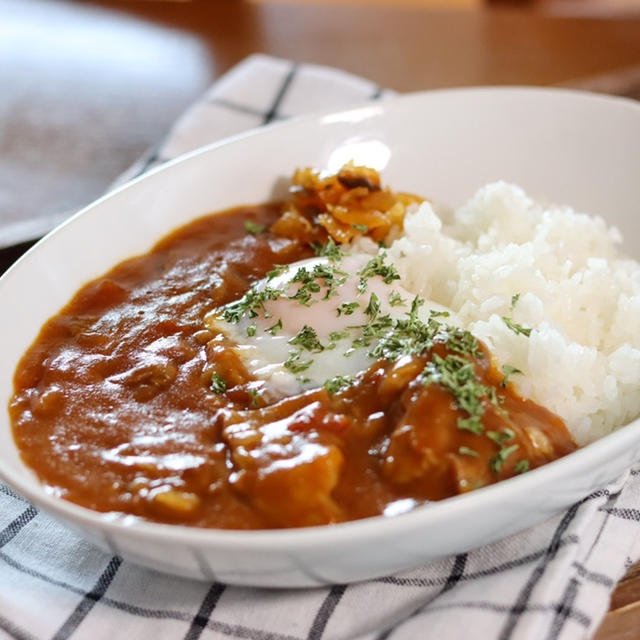 【カレー】夏休み初日☆とろ〜り牛すじカレー