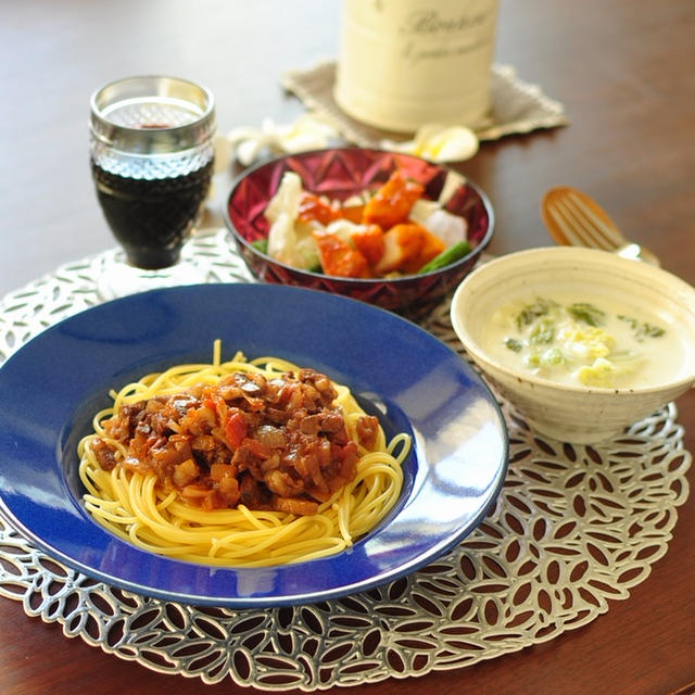 海外からの詐欺メールあるあると昨日は珍しくパスタメインの晩ごはん（パスタの時の献立って悩むよね）