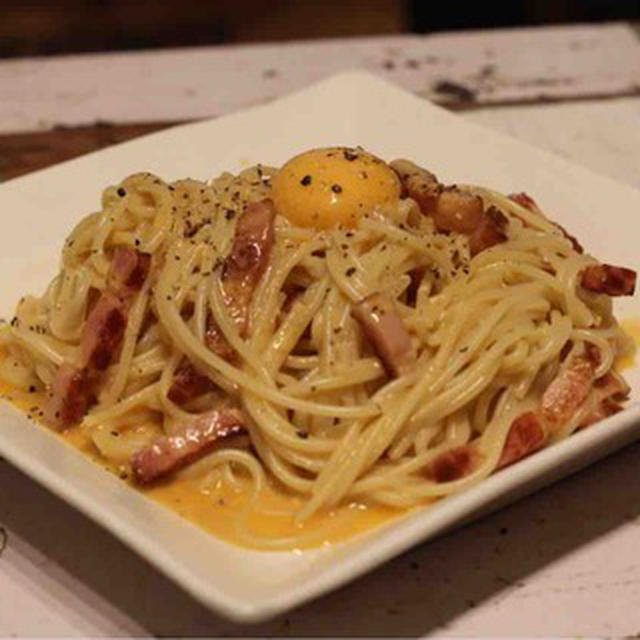 【recipe】海老ビスクカルボナーラ／ペットを飼い始めた話