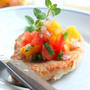 Pork Chop with Mango Pico de Galloポークソテー、マンゴー入りサルサフレスカのせ