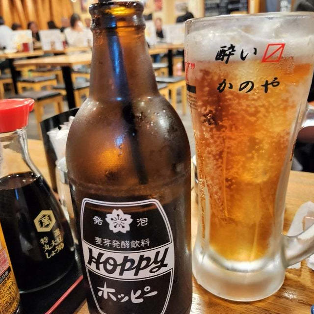 大衆居酒屋　かのや　上野本店でちょい飲み→色々買って帰って家で二次会