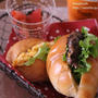 今朝の朝ごはん☆ﾊﾝﾊﾞｰｸﾞｻﾝﾄﾞと頭痛と色々～