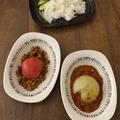 とってもジューシー。どかんと丸ごと！トマトとうずら豆のカレー
