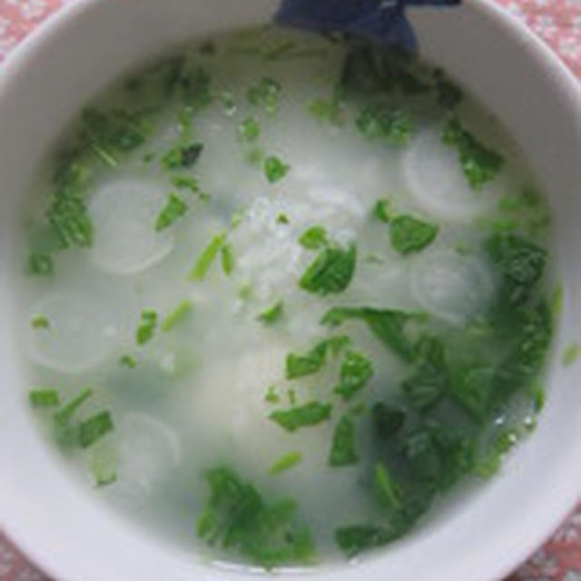 「七草粥」