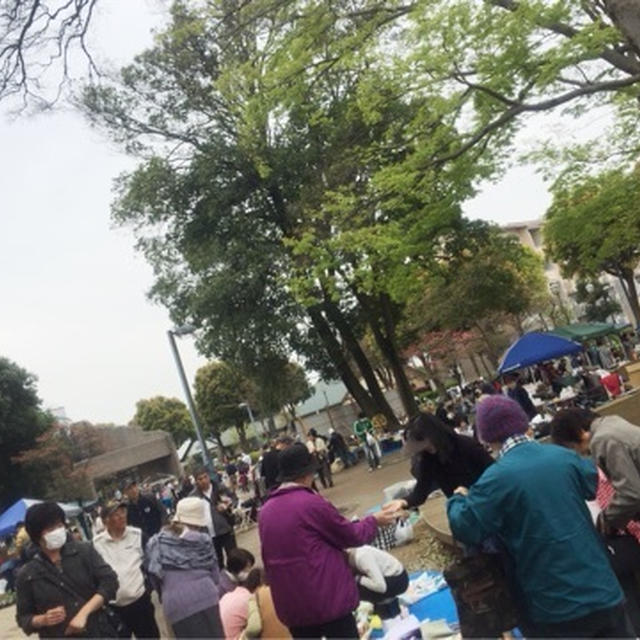 地元でのフリーマーケット