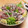 ヨコワマグロの酢締め炙り刺身