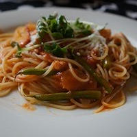 我が家の賄いパスタ